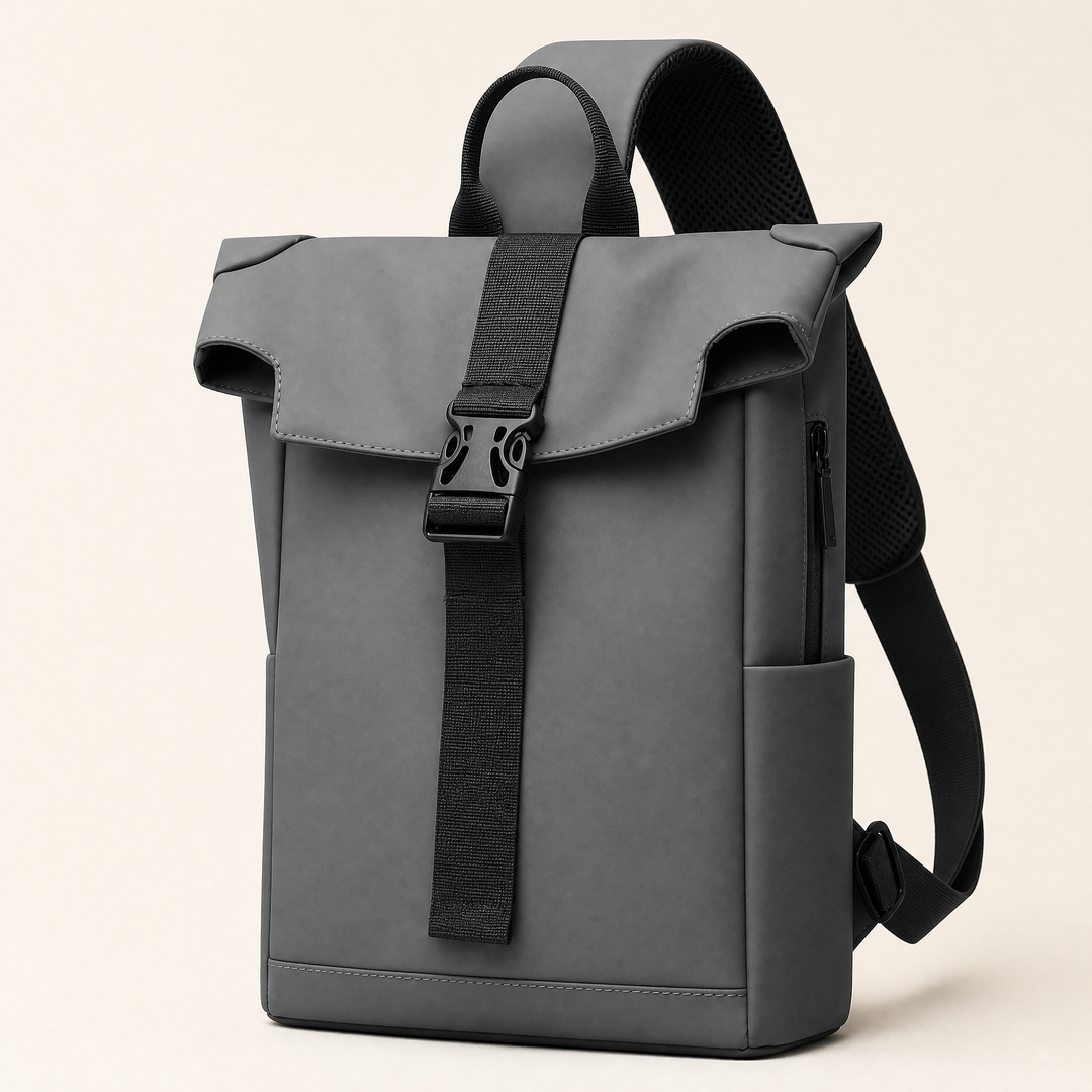 FURL Sling in Graphite Grey, front three-quarter view