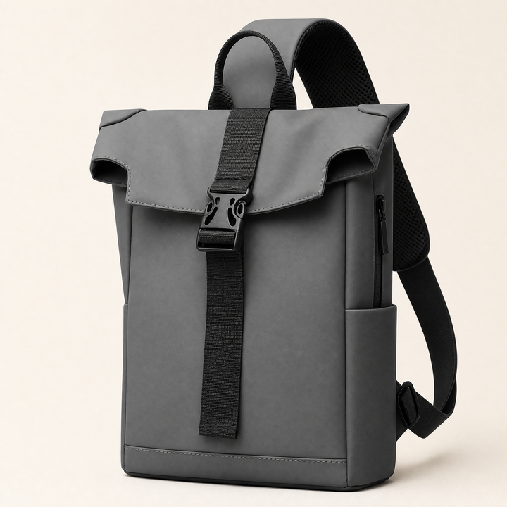 FURL Sling in Graphite Grey, front three-quarter view
