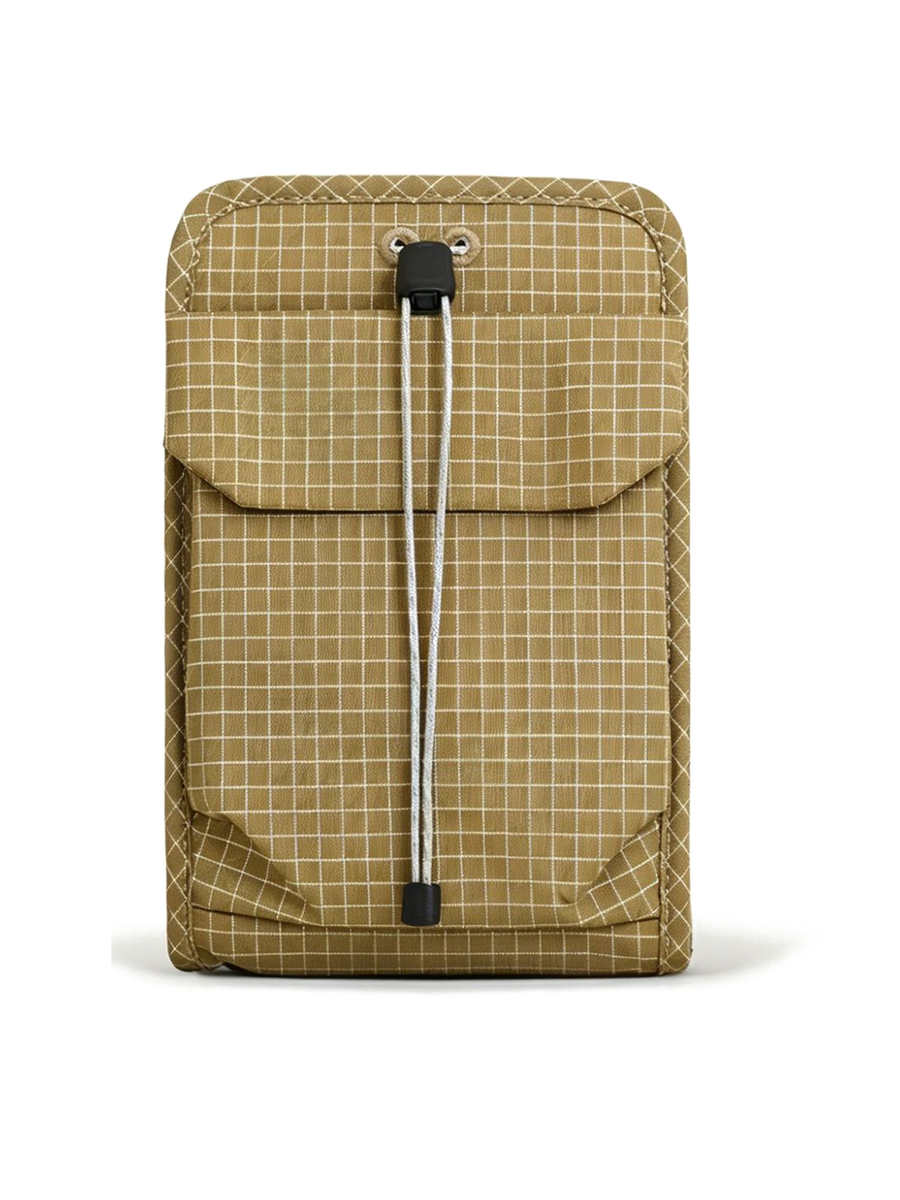 The FURL Pocket Sling in Tan, front view